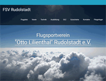 Tablet Screenshot of fsv-rudolstadt.de